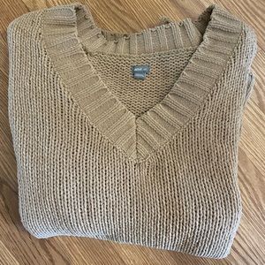 Oversized V-neck Sweater
